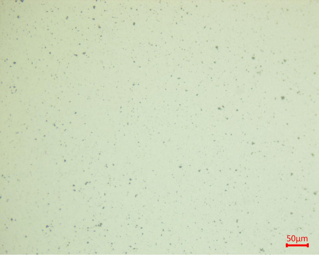 Mo-W Alloy Microstructure 50um